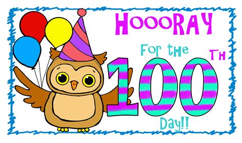 100th Day Clip Art Free Clipart