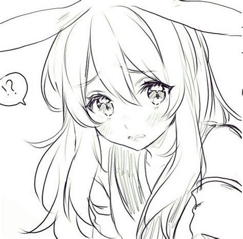 Pin By Bella On Black And White Anime Girl Drawings Anime Sketch