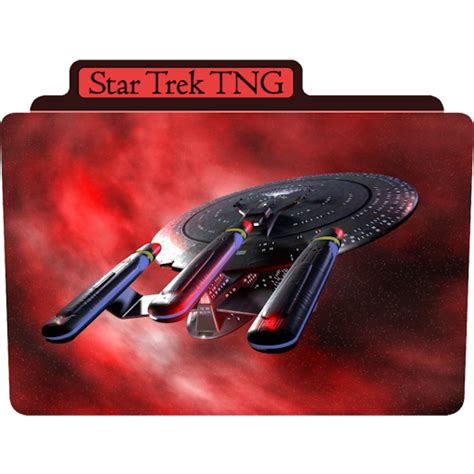 Star Trek The Next Generation 3 Icon Tv Movie Folder