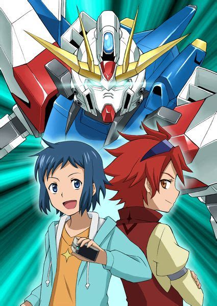 Sei Iori And Reiji With Build Strike Gundam Gundam Chiến Binh Hình ảnh