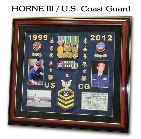 Uscg Projects In 2021 Military Shadow Box Uscg Frame