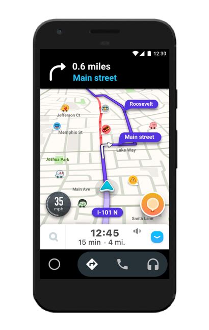 About 2% of these are mobile phones. Waze now works in the standalone Android Auto app
