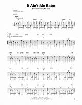 Images of It Aint Me Babe Guitar Chords