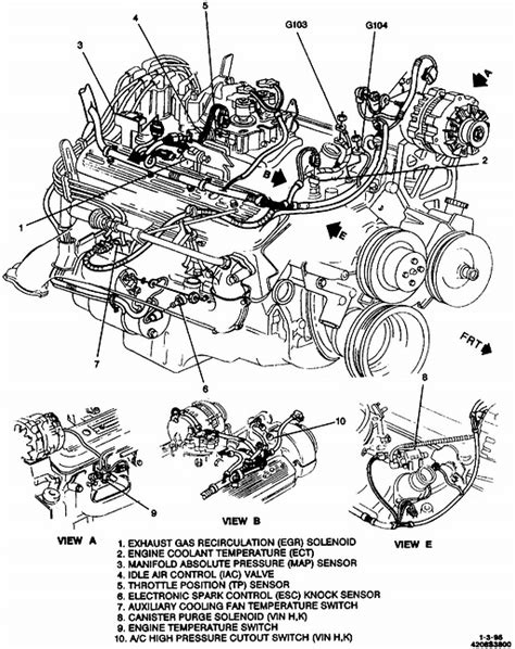 1987 Chevy 350 Engine Diagram