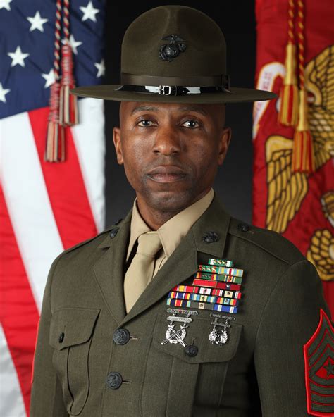 Sgt Maj Nicholas J Underwood Marine Corps Recruit Depot Parris
