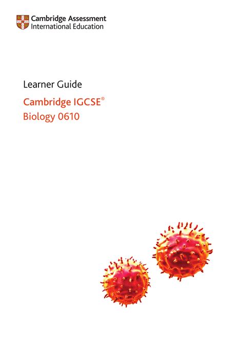 Cambridge Igcse Biology Coursebook With Cd Rom By University Biology