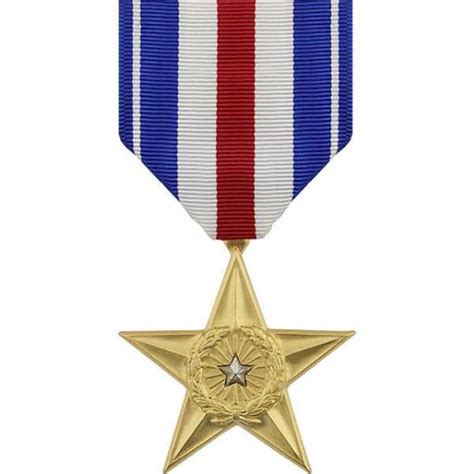 silver star medal regulation size
