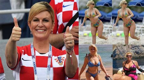 F Hrer Versand Wirksamkeit Presidenta De Croacia En Bikini