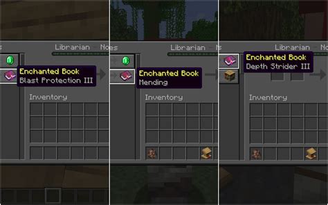 Which Enchantments Can Librarian Villagers Give In Minecraft