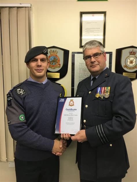 Farewell To Pershore Air Cadets Longest Serving Cadet The Evesham