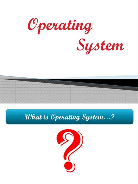 Opertaing System And Its Function Pdf Operating System Computer