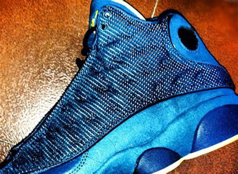 The jordan 13 squadron blue sneakers are exactly what they sound like: Air Jordan 13 "Squadron Blue" - SneakerNews.com