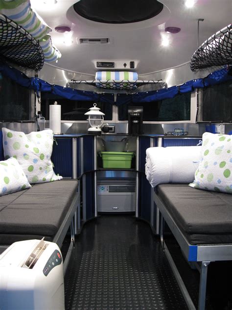 Airstream Basecamp Interior Luxury Rv Living Rv Living Remodeled Campers