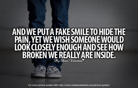 Hiding Sadness Quotes Quotesgram