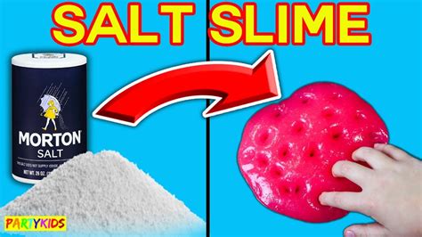 How To Make Slime With Glue Water And Salt Only Diy Slime Without
