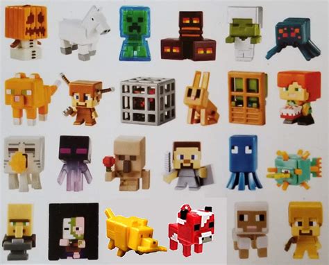 Buy Mattel 24 Pack Complete Case Minecraft Minifigures Set Of Mini