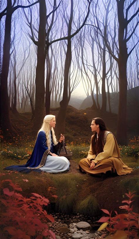 Elrond And Celebrian By Laurielaerendil On Deviantart