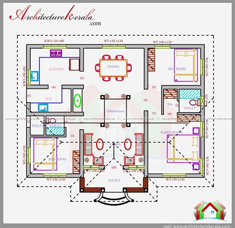 Luxury ranch style house plans with basements 4 bedroom small ranch brick house designs blueprints with garage single story ranch homes ranch house plans one story. 3 bedroom house plan in 1200 square feet eith nalukettu ...