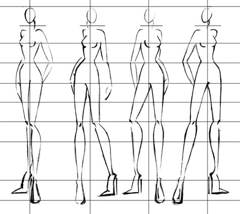 Croquis Fashion Figure Drawing Illustration Fashion Design Fashion