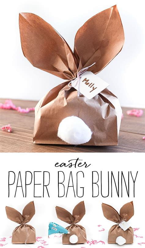Paper Bag Bunny For Easter It All Started With Paint Easter Paper