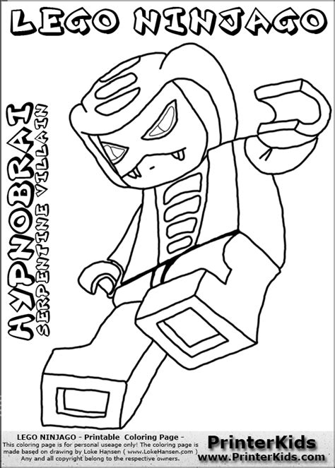Various coloring pages for kids, and for all who are interested in coloring pages, can get amazing pictures easily through this portal. Ninjago Serpentine Coloring Pages at GetDrawings | Free ...