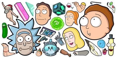 Rick And Morty Characters Png