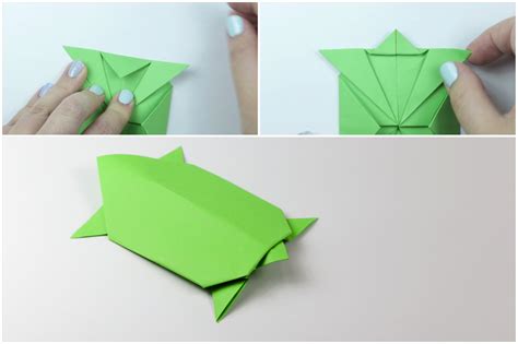 Easy Traditional Origami Turtle Instructions