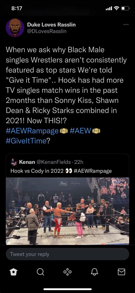 Best Ricky Starks Images On Pholder Squared Circle Wrestle With The Package And AEW Official