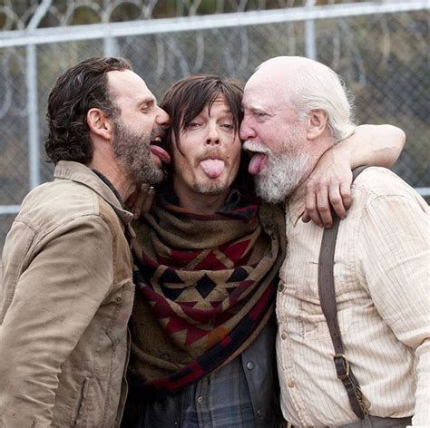 Rick Grimes Daryl Dixon Hershel Greene Walking Dead Cast Fear The