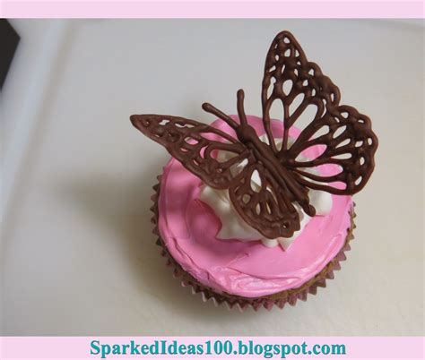 Sparked Ideas Chocolate Butterfly Toppers Attempt No 1