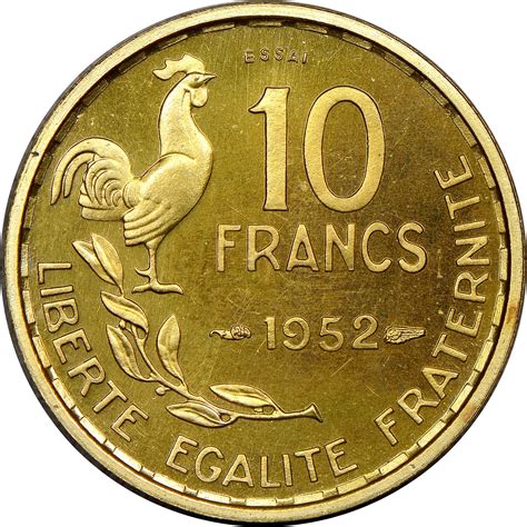 France 10 Francs Km Pe320 Prices And Values Ngc