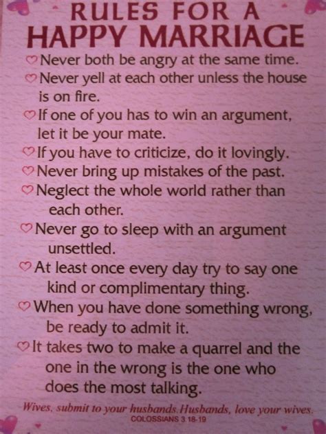 Rules For A Happy Marriage Wives Be Subject To Your Husbands As Is