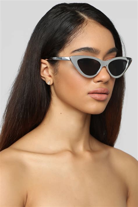 Endless Possibilities Sunglasses Silver Fashion Nova Sunglasses
