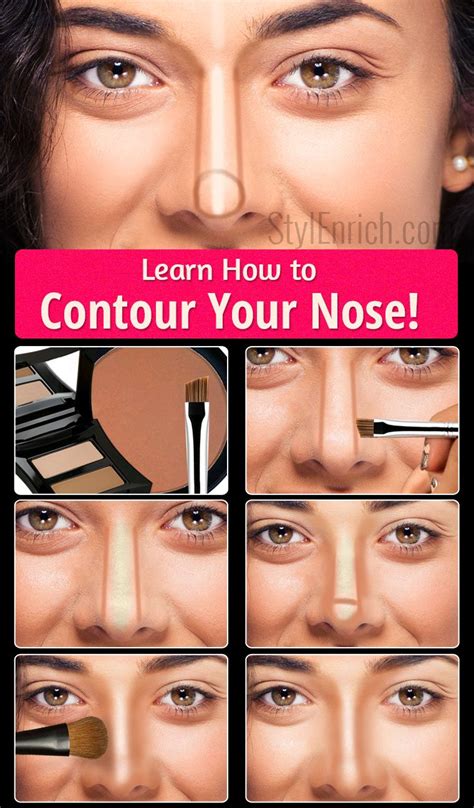 learn how to contour your nose step by step guide
