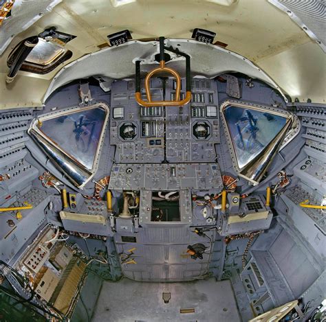 Interior View Of The Apollo Lunar Module Lm Originally Designated