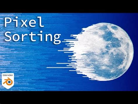 Pixel Sorting Glitch Effect With Shader Nodes Blendernation My Xxx