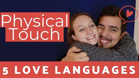 5 love languages explained physical touch youtube