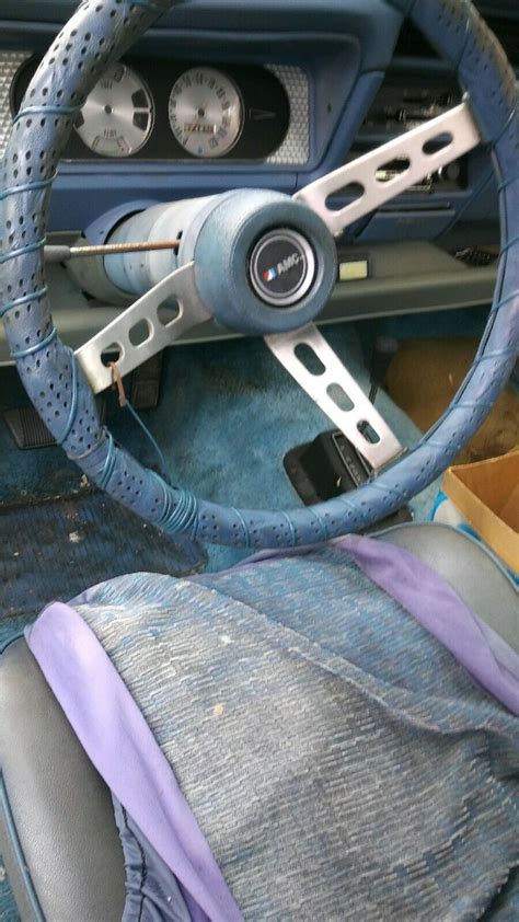 AMC GREMLIN X 1974 Classic Car Restoration Project Blue For Sale