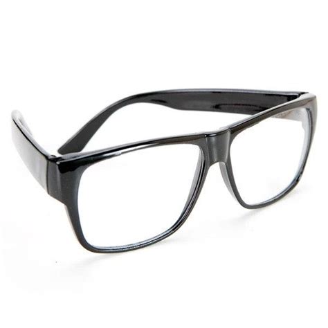Geek Black Rimmed Glasses