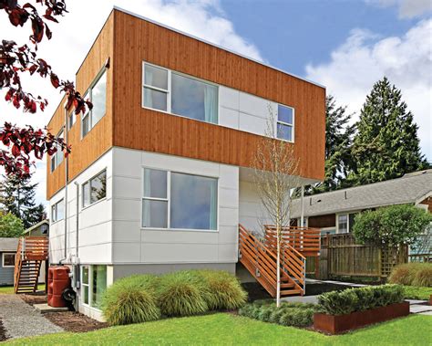 A Modern Eco Friendly Prefab Home In Greenwood Seattle Met