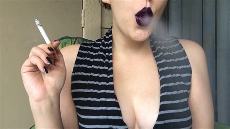 Goth Goddess D Smoking Cork Tip 100 Youtube