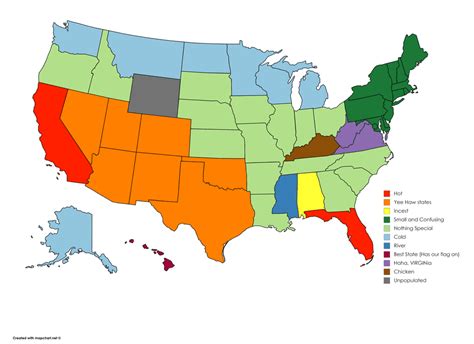 Maps That Portray Random Facts About American States Upworthy Hiswai