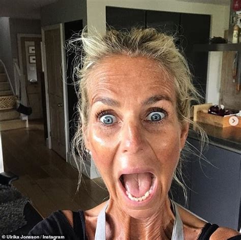 Ulrika Jonsson Shares Fun Selfie As She Admits She Feels Quite Alive After Outdoor Photoshoot