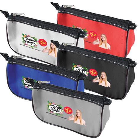 Promotional Zip Top Pencil Cases Organizers And Pouches Bongo