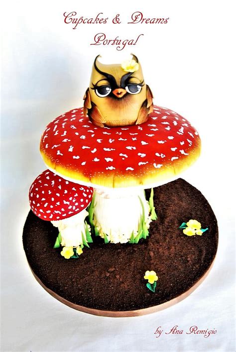 Why this is such a great brunch recipe. MUSHROOM OWL - cake by Ana Remígio - CUPCAKES & DREAMS ...