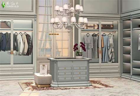 Sims 4 Classical French Walk In Closet Cc The Sims Book