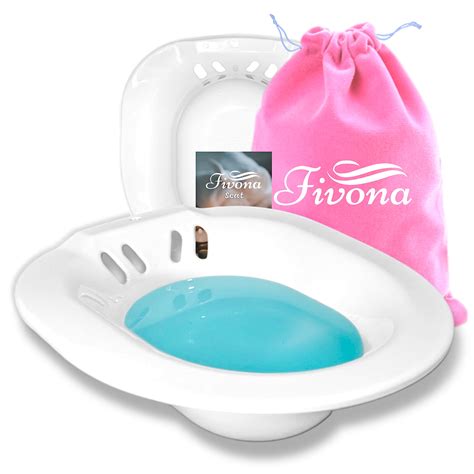 Sitz Bath Tub For Toilet Seat Hemorrhoid And Postpartum Care By Fivona
