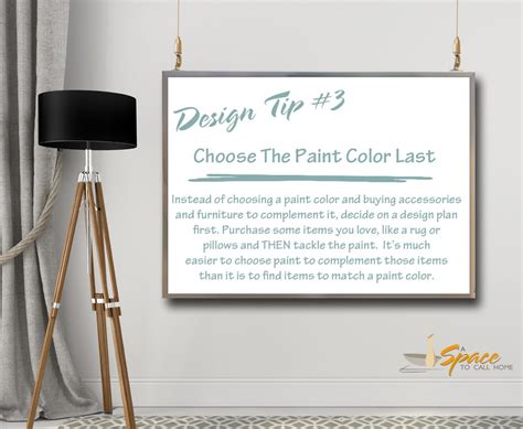 Design Tips And Tricks 3 Choose Paint Color Last A
