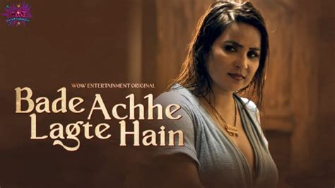 Bade Acche Lagte Hai S01e02 2023 Hindi Hot Web Series Wowentertainment Aagmaal