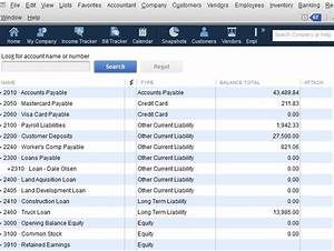 Chart Of Accounts Template Quickbooks Tutore Org Master Of Documents